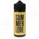 White Grape &amp; Sweet Peach Shortfill E-Liquid by Summer Love 100ml