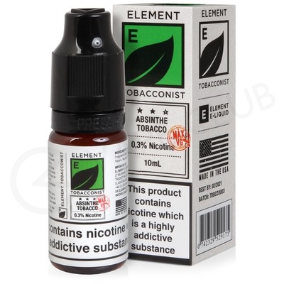 Absinthe Tobacco E-Liquid by Element Tobacconist