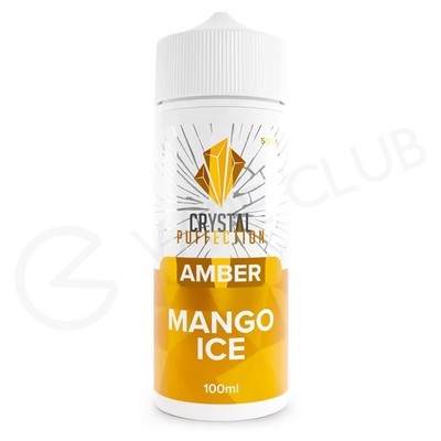 Amber Mango Ice Shortfill E-Liquid by Crystal Puffection 100ml