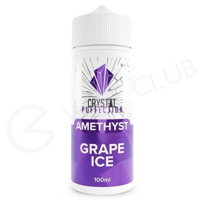 Amethyst Grape Ice Shortfill E-Liquid by Crystal Puffection 100ml