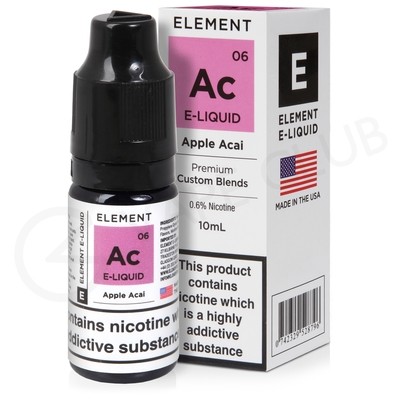 Apple Acai E-Liquid by Element 50/50
