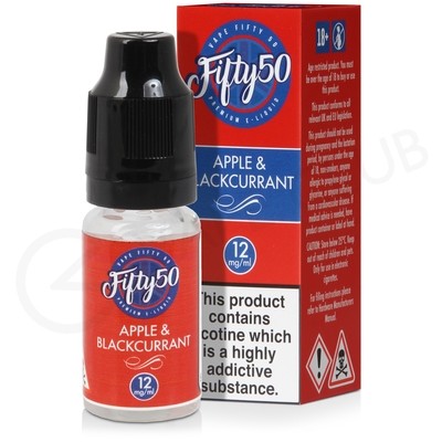 Apple & Blackcurrant E-Liquid by Fifty 50