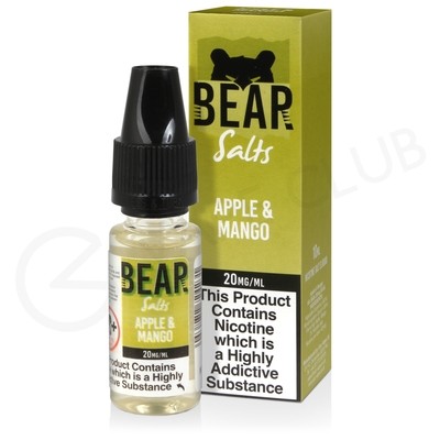 Apple & Mango Nic Salt E-Liquid by Bear Salts