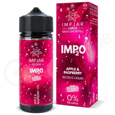 Apple & Raspberry Shortfill E-Liquid by Imp2O 100ml