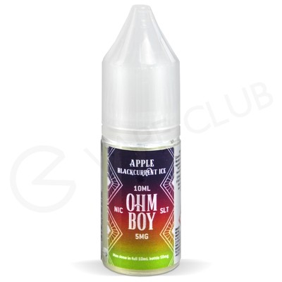 Apple Blackcurrant Ice Nic Salt E-Liquid by Ohm Boy SLT