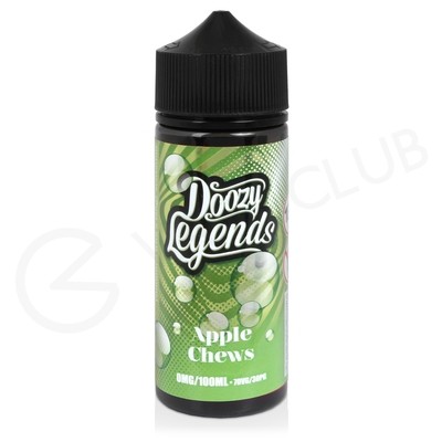 Apple Chews Shortfill E-Liquid by Doozy Legends 100ml