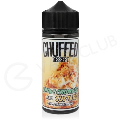 Apple Crumble & Custard Shortfill E-Liquid by Chuffed Desserts 100ml