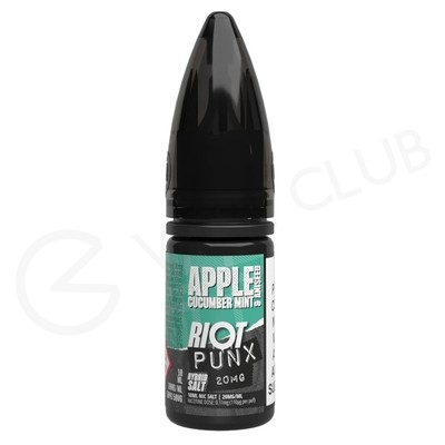 Apple, Cucumber, Mint & Aniseed Hybrid Salt E-Liquid by Punx