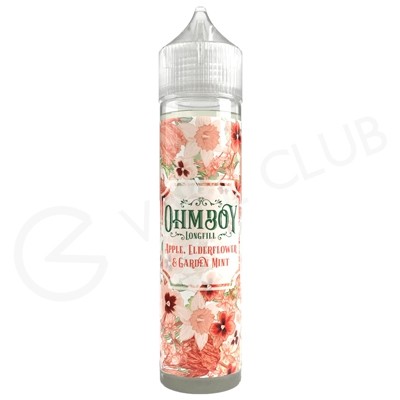 Apple Elderflower & Garden Mint Longfill Concentrate by Ohm Boy