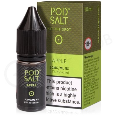 Apple Nic Salt E-Liquid by Pod Salt