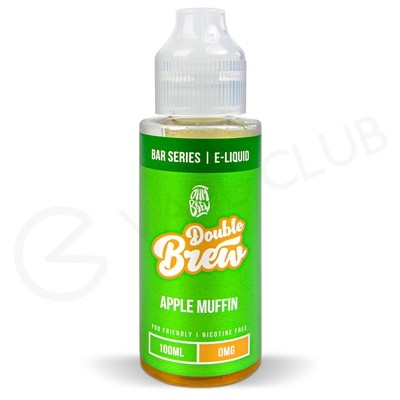 Apple Muffin Shortfill E-Liquid by Double Brew Bars Series 100ml