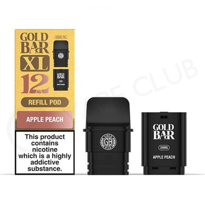 Apple Peach Gold Bar XL Refill Pack