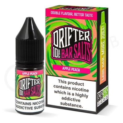 Apple Peach Nic Salt E-Liquid by Drifter Bar Salts