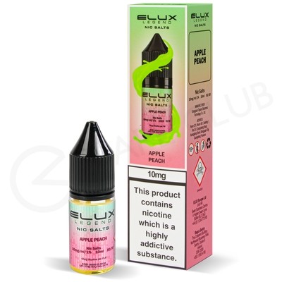 Apple Peach Nic Salt E-Liquid by Elux Legend