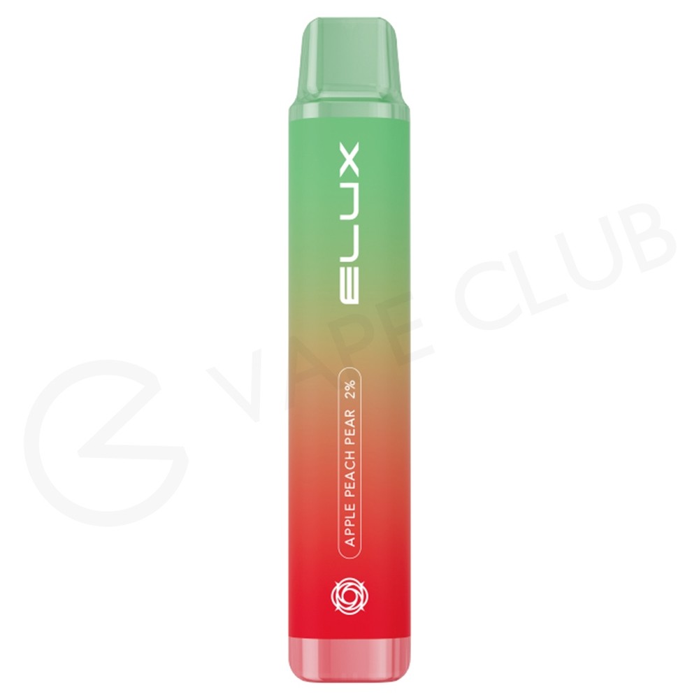 Apple Peach Pear Elux Pro 600 Disposable Vape