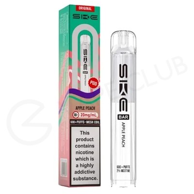 Apple Peach SKE Bar Prefilled Pods
