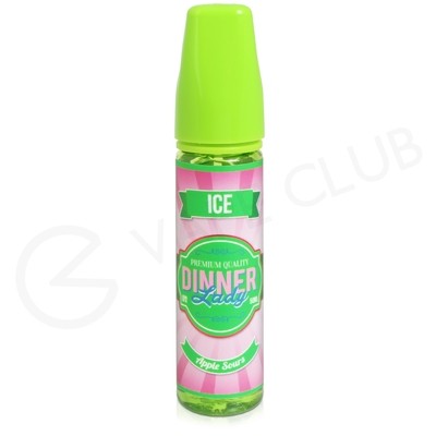 Apple Sours Ice Shortfill by Dinner Lady 50ml