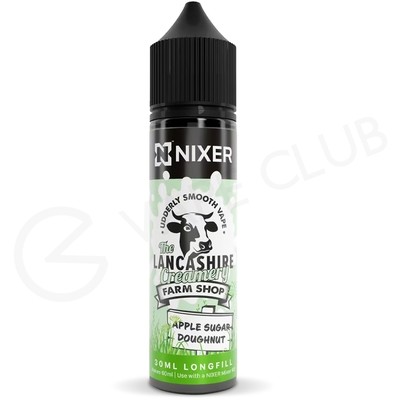 Apple Sugar Doughnut Longfill Concentrate by Nixer x The Lancashire Creamery