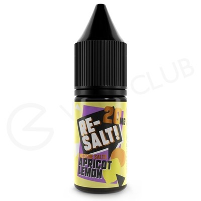 Apricot & Lemon Nic Salt E-Liquid by Re-Salt