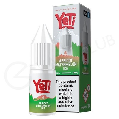 Apricot Watermelon Ice Nic Salt E-Liquid by Yeti Summit Series