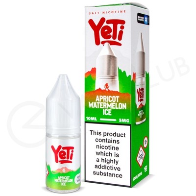 Apricot Watermelon Ice Nic Salt E-Liquid by Yeti Summit Series