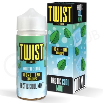 Arctic Cool Mint Shortfill E-Liquid by Twist 100ml