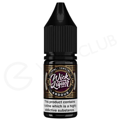 Ardour Shattered Nic Salt E-Liquid by Wick Liquor