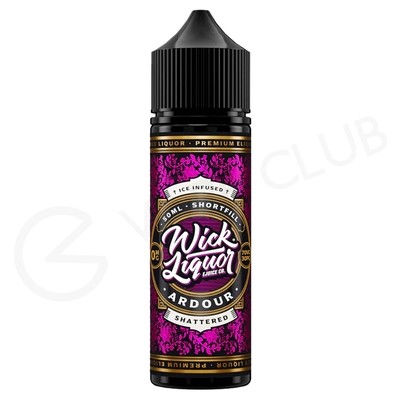 Ardour Shattered Shortfill E-Liquid by Wick Liquor 50ml