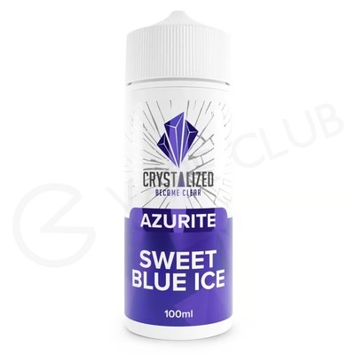 Azurite Sweet Blue Ice Shortfill E-Liquid by Crystalized 100ml