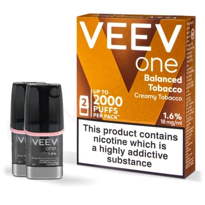 Balanced Tobacco Veev One Prefilled Pods