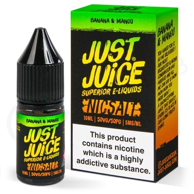 Banana & Mango Nic Salt E-Liquid by Just Juice