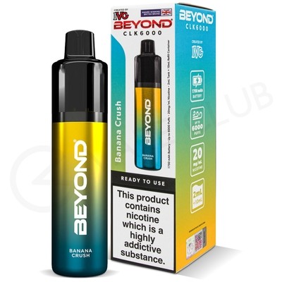 Banana Crush IVG Beyond CLK6000 Disposable Vape Kit