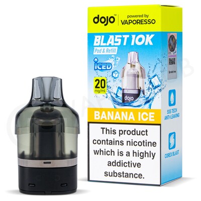 Banana Ice Dojo Blast 10K Refill Pod