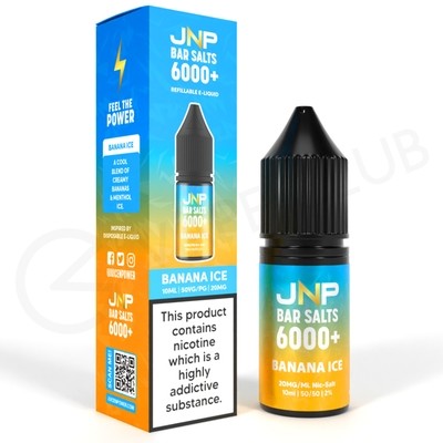 Banana Ice E-Liquid by JNP Bar Salts 6000+