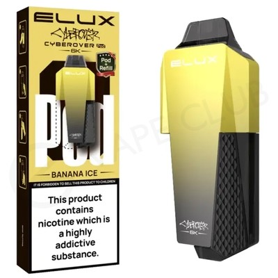 Banana Ice Elux Cyberover 6K Refill Pack