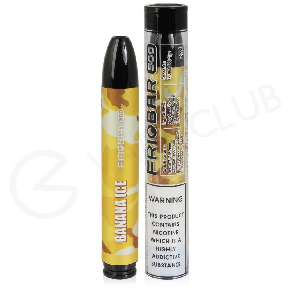 Banana Ice Friobar 500 Disposable Vape