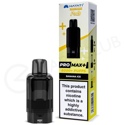 Banana Ice Hayati Pro Max Plus Refill Pack