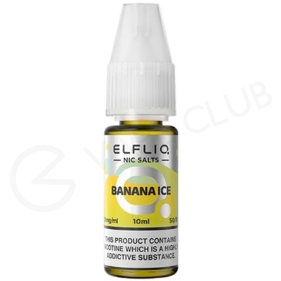 Banana Ice Nic Salt E-Liquid by Elf Bar Elfliq