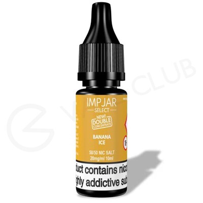 Banana Ice Nic Salt E-Liquid by Imp Jar Select