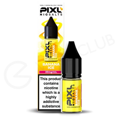 Banana Ice E-Liquid by Pixl Nic Salts
