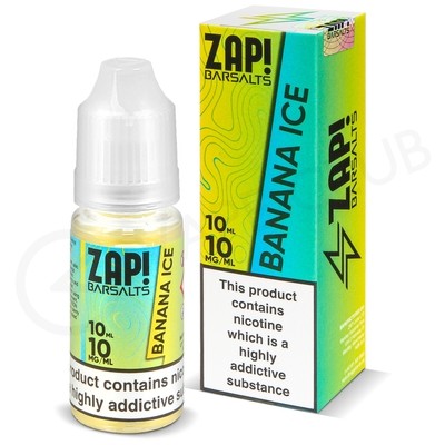 Banana Ice Nic Salt E-Liquid by Zap Bar Salts