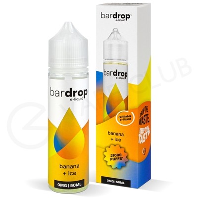 Banana Ice Shortfill E-Liquid by Bar Drop 50ml