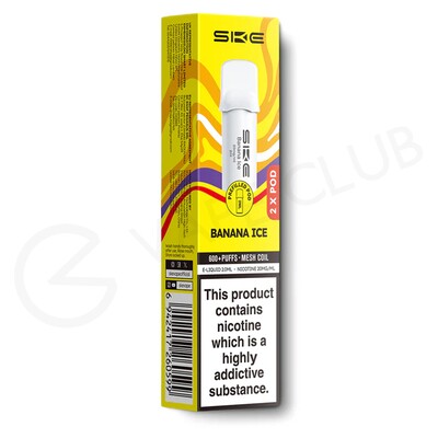 Banana Ice SKE Crystal 600 Pro Prefilled Pods