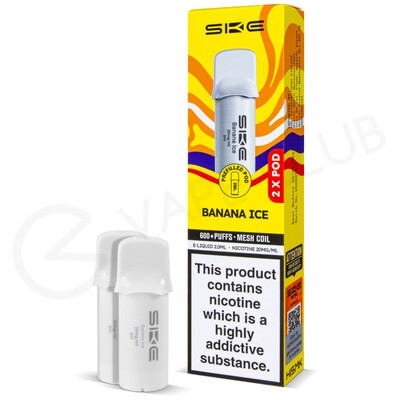 Banana Ice SKE Crystal 600 Pro Prefilled Pods