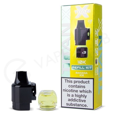 Banana Ice Titan X Refill Pack