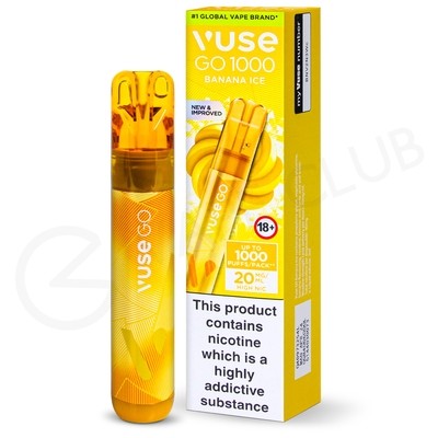 Banana Ice Vuse Go 1000 Disposable Vape