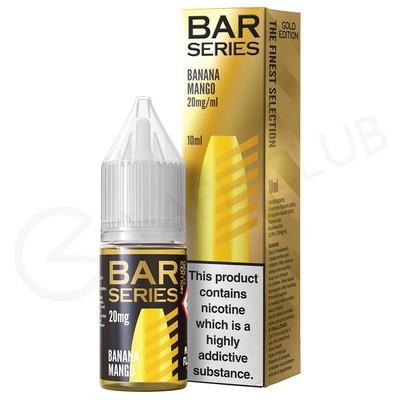 Banana Mango Nic Salt E-Liquid by Bar Series Gold Editon