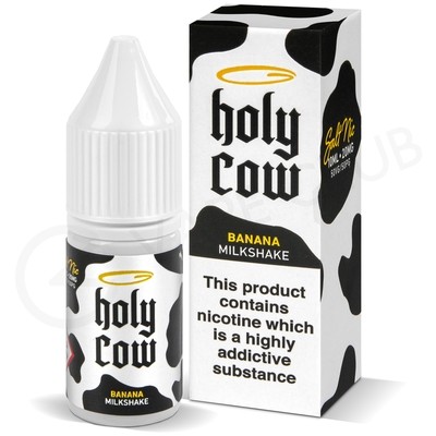 Banana Milkshake Nic Salt E-Liquid by Holy Cow