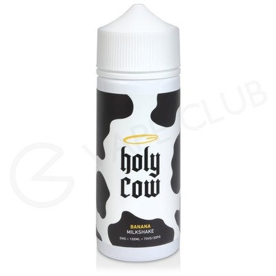 Banana Milkshake Shortfill E-Liquid by Holy Cow 100ml