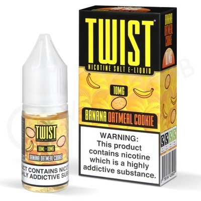 Banana Oatmeal Cookie Nic Salt E-Liquid by Twist